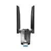 Karta sieciowa USB 3.0 Wi-Fi 6E Tri-Band WNT5400E