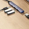 Adapter HUB multiport USB-C 4w1 5Gbps DS-34C