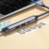 Adapter HUB multiport USB-C 4w1 5Gbps DS-34C