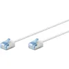 Kabel LAN Patchcord CAT 6A EXTRA FLEX biały 0.25m