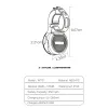 Elektroniczny dzwonek rowerowy z alarmem WT07S W&M