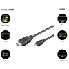 Kabel HDMI - micro HDMI 2.1 8K 60Hz Goobay 1m