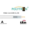 Kabel koncentryczny Poka 110 RG6 1,02 CU CIĘTY 1m