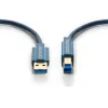 CLICKTRONIC Kabel USB 3.0 - USB typ B 3.0 1,8m