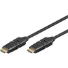 Kabel HDMI Obrotowy Goobay Czarny 2m