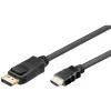 Kabel Display Port - HDMI Goobay Gold - 2m