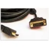 Kabel DVI - HDMI 3m + filtry złocony