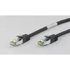 Kabel LAN Patchcord CAT 8.1 S/FTP czarny 20m