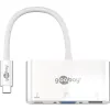 Adapter USB-C na VGA + USB-C z PD + USB3.0 Goobay