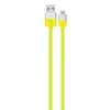 Kabel USB - microUSB 2.0 ORIGAMI 1m Zielony