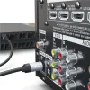 Kabel audio Jack 3,5mm x2 Goobay Plus TEXTIL 1m