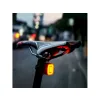 Lampka rowerowa tylna USB AUTO STOP Maclean MCE355