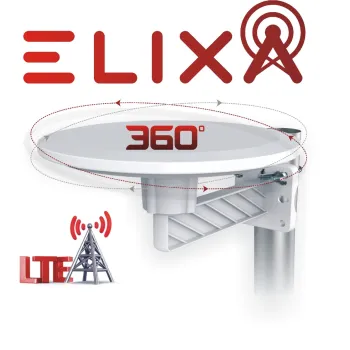 Antena Red Eagle ELIXA 360 DOOKÓLNA DVB-T2 42dB