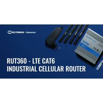 Router Teltonika RUT360 LTE kat. 6 Wi-Fi N300