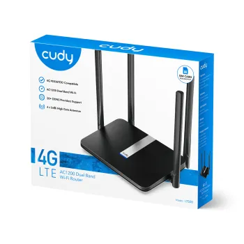 Router Cudy LTE LT500 4G LAN/WAN Wi-Fi 5 AC1200