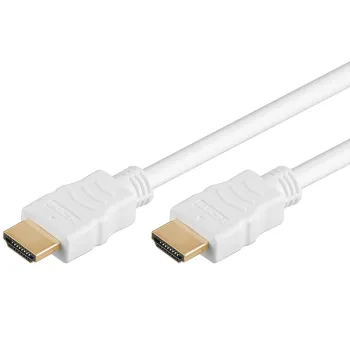 Kabel HDMI Goobay Gold White 0,5m