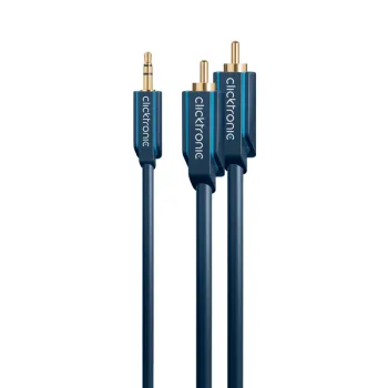 CLICKTRONIC Kabel Audio Jack 3,5mm - 2xRCA 15m