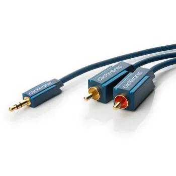 CLICKTRONIC Kabel Audio Jack 3,5mm - 2xRCA 15m