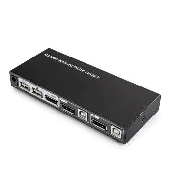 Switch KVM USB + DP 2/1 Spacetronik SPD-KVM02