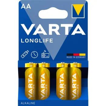 Bateria VARTA Longlife Standard LR06 AA 1,5V 4szt