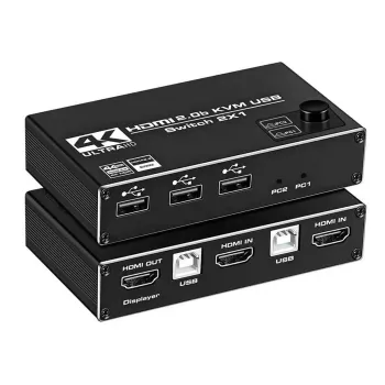 Switch KVM USB + HDMI 2/1 Spacetronik SPH-KVM22