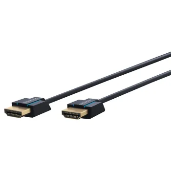 CLICKTRONIC Kabel HDMI 2.0 4K 60Hz Super Slim 0,5m