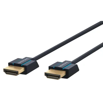 CLICKTRONIC Kabel HDMI 2.0 4K 60Hz Super Slim 1,5m