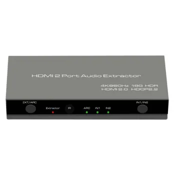 Extractor 2x HDMI-HDMI + Audio ARC 4K SPH-SAE06
