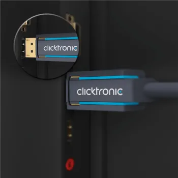 CLICKTRONIC Kabel DisplayPort DP - DP 1.2 4K 1m