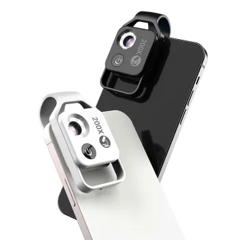 Mikroskop cyfrowy obiektyw do telefonu 200x LED
