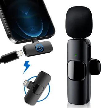 Bezprzewodowy mikrofon iPhone Apple Lightning iOS