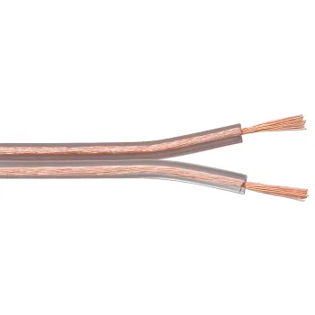 Kabel głośnikowy Goobay 2x4,0mm CCA 100m transp.