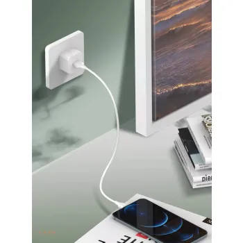 Kabel USB-A - Lightning LDNIO 2m 2,4A biały LS542L