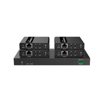 Rozgałęźnik 1/4 HDMI po LAN Spacetronik SPH-RL24