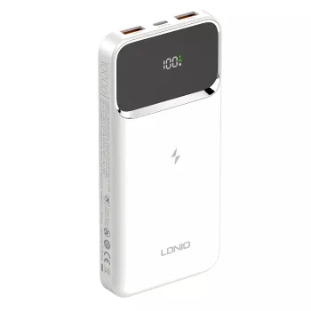 Powerbank LDNIO 10000 mAh indukcja Qi QC USB USB-C