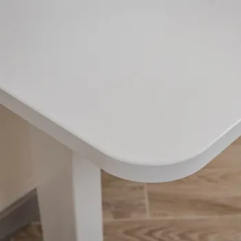 Blat biurka uniwersalny 100x60x1,8 cm Biały