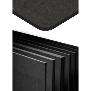 Blat biurka uniwersalny 138x65x1,2cm Szary Kamień