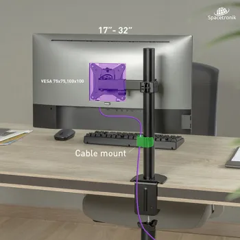 Uchwyt monitora Spacetronik SPA-111