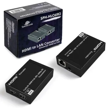 Konwerter HDMI na LAN Spacetronik SPH-HLC6IR2