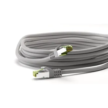 Kabel LAN Patchcord CAT 8.1 GHMT S/FTP szary 1m