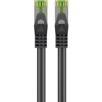 Kabel LAN Patchcord CAT 8.1 GHMT S/FTP czarny 0,25