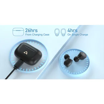 Słuchawki wodoodporne douszne 1Mii E302