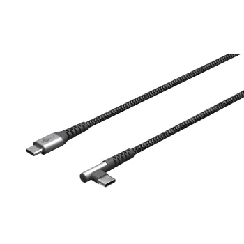 Kabel USB-C 2.0 480 Mb/s Goobay KĄTOWY TEXTIL 2m