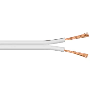 Kabel głośnikowy Goobay 2x1,5mm CU miedź 10m biały