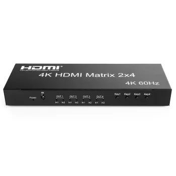 Matrix HDMI 2/4 Spacetronik SPH-M24 V2 4K 60Hz