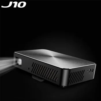 Projektor przenosny J10 DLP z baterią Full HD WiFi