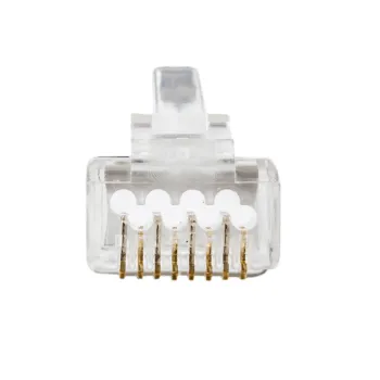 Wtyk RJ45 przelotowy kat7 S/FTP PT-RJ457SFT-15 x50