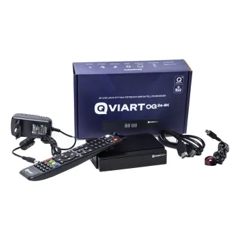 Qviart OG2s 4K LINUX Enigma2 OpenATV SAT IPTV