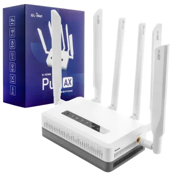 Router 5G Wi-Fi 6 AX3000 z baterią GL-XE3000