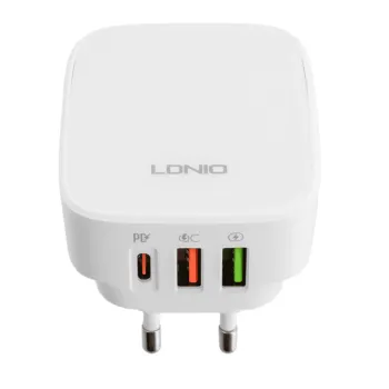 Ładowarka 32W 3 porty USB PD QC Ldnio Q334 white